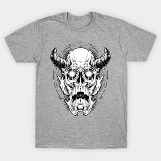 Devil Horns Skull T-Shirt